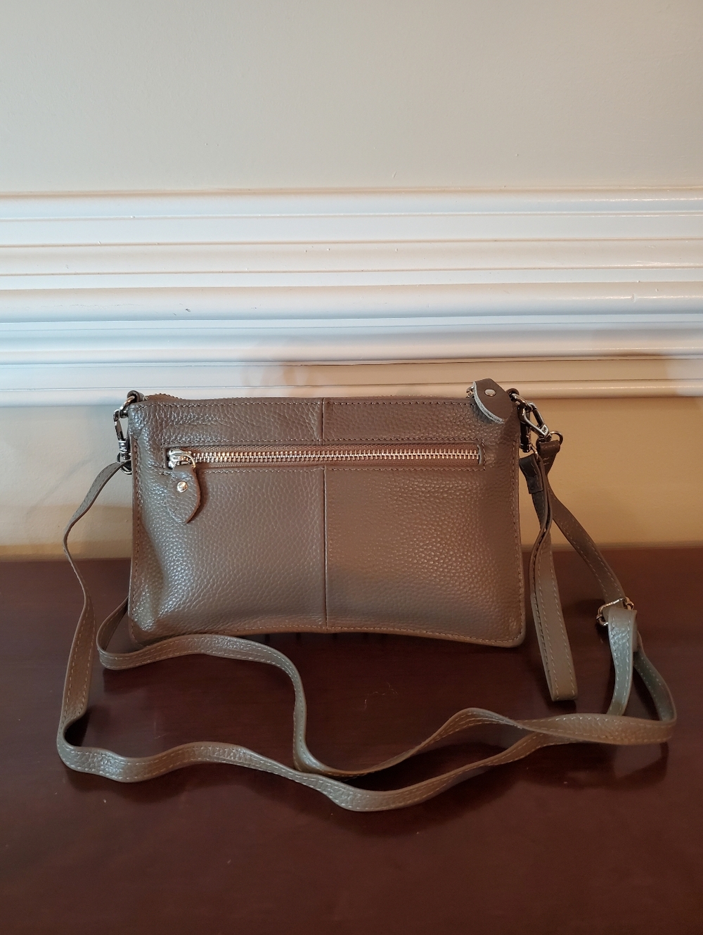 Befen - Transitional Crossbody / Wristlet Genuine Leather Purse